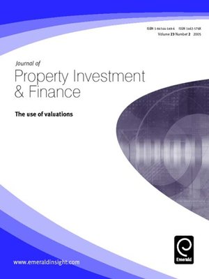 cover image of Journal of Property Investment & Finance, Volume 23, Issue 2